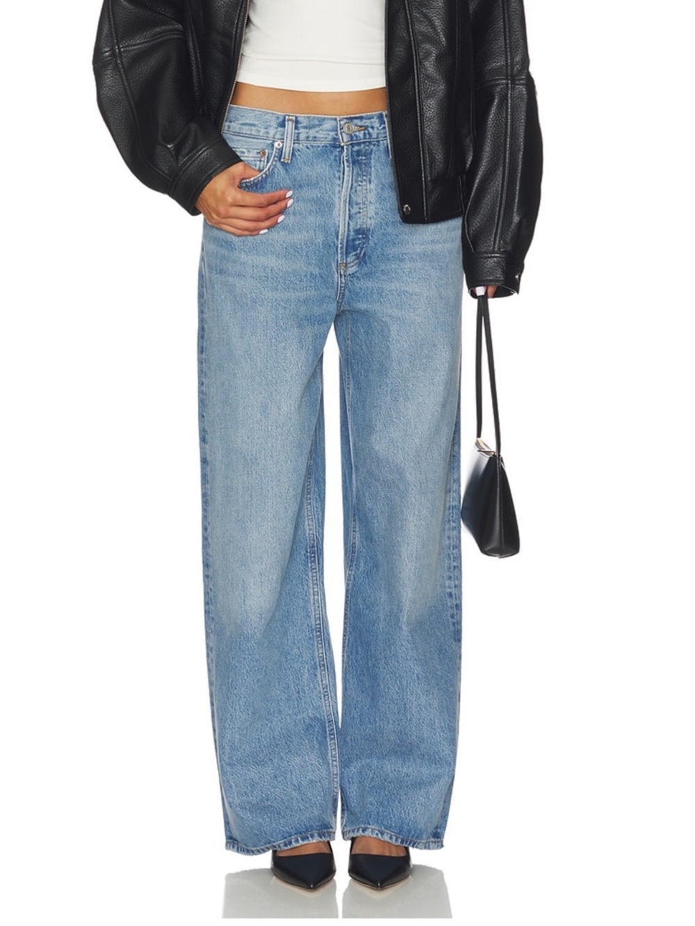 AGOLDE low slung baggy jeans